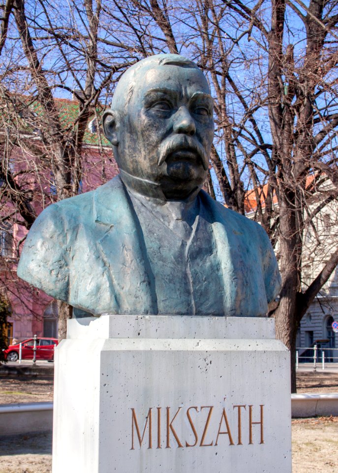 Bust of Kálmán Mikszáth, 2021-03-02, Szeged