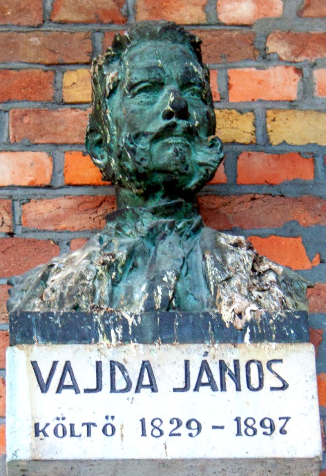 Bust of János Vajda in the Szeged Pantheon