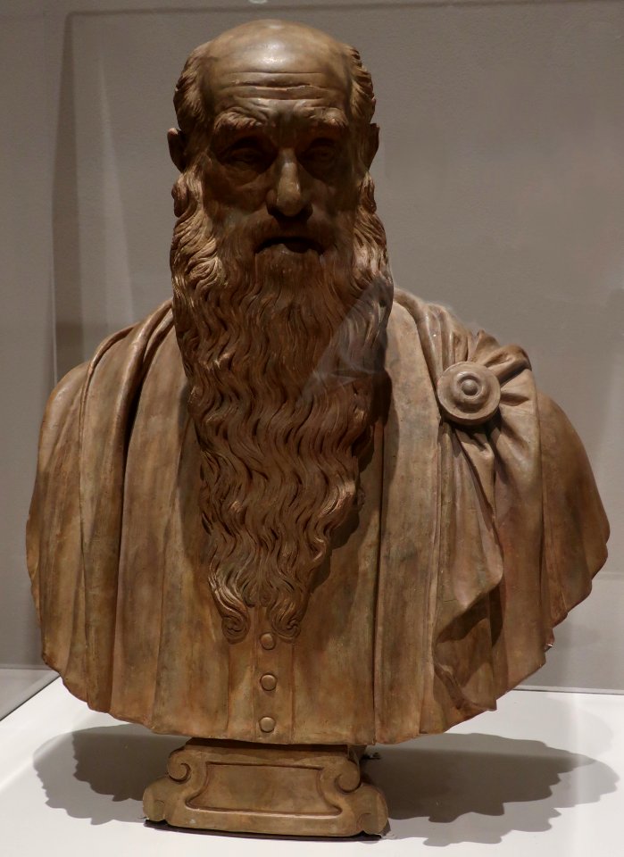 Bust of Giulio Contarini by Alessandro Vittoria, terracotta
