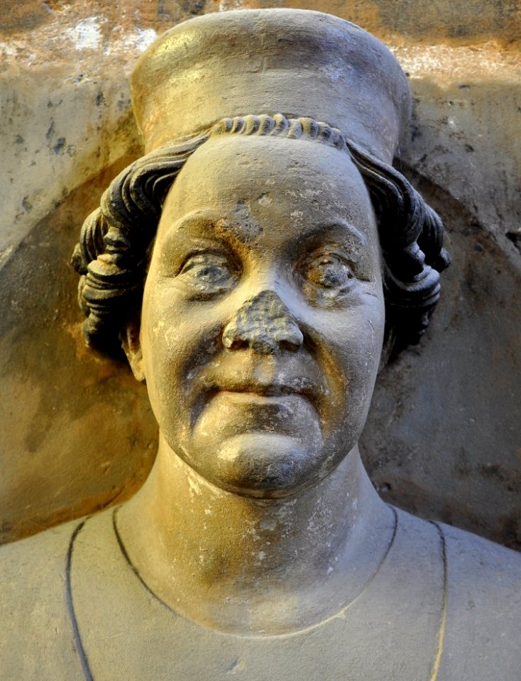 Busta Benes Krabice detail