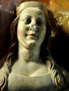 Busta Anna Falcká detail