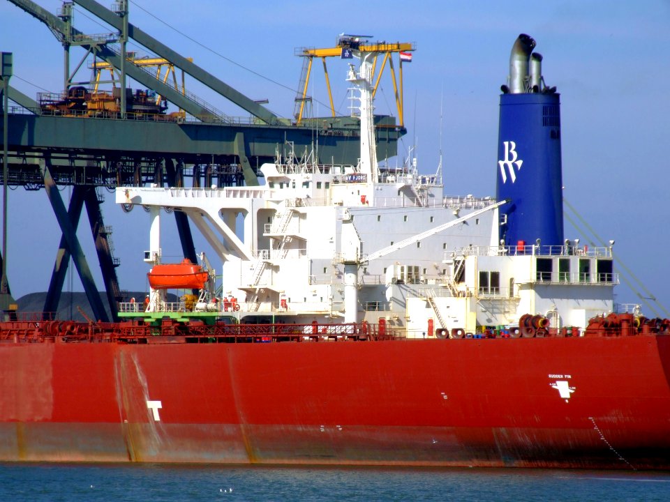 BW Fjord p2, Mississippi harbour, Port of Rotterdam, Holland 08-Apr-2007