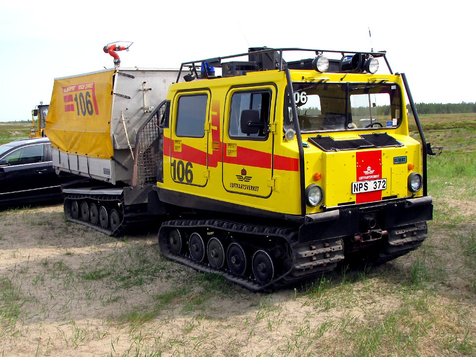 Bv 206 airport fire engine