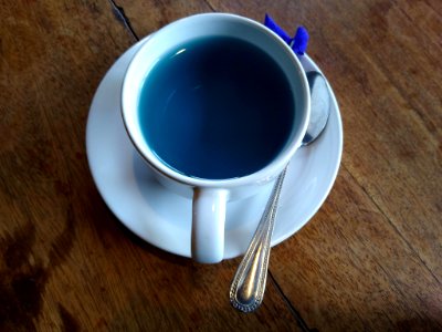 Butterfly-pea flower tea 1