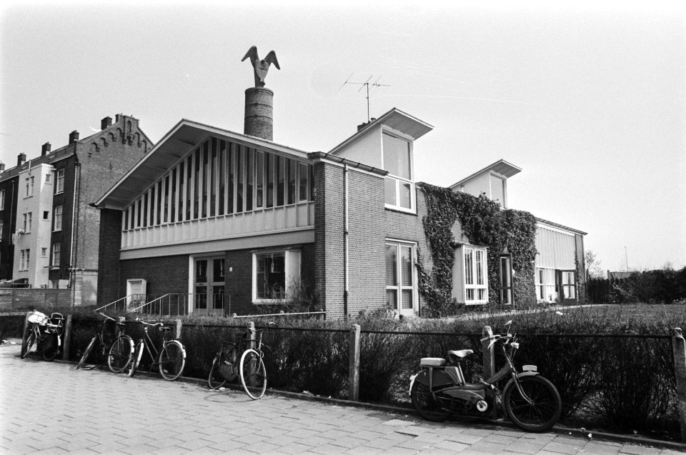 Buurthuis Blankenstraat Zuid-Amsterdam, opdracht Trouw, Bestanddeelnr 928-5267