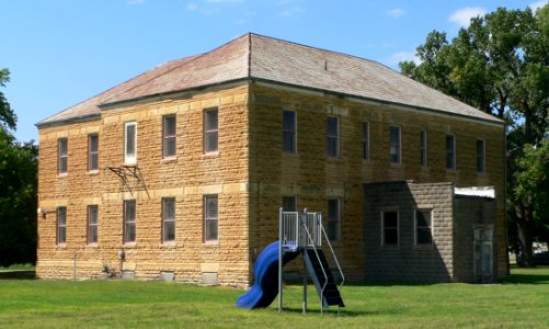 Burr Oak library and museum from SE 3