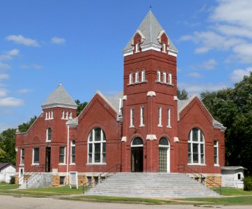 Burr Oak, Kansas United Methodist from SW 1