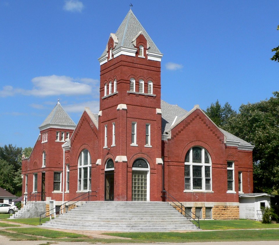 Burr Oak, Kansas United Methodist from SW 2