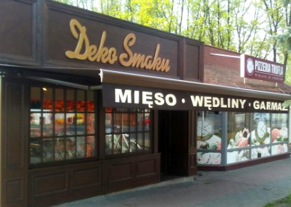 Butcher shop, Bulawary, Tomaszów Mazowiecki, Poland