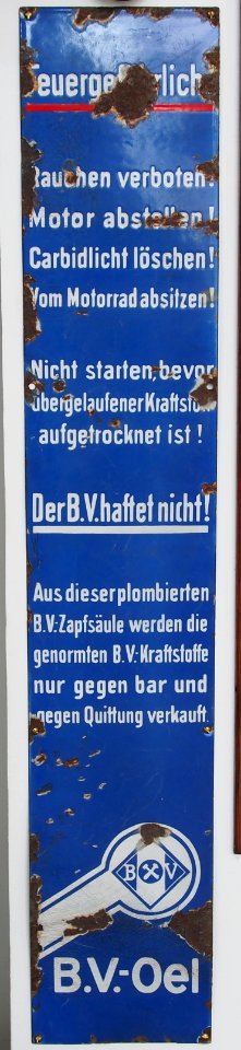 BV-Oel enamel advert