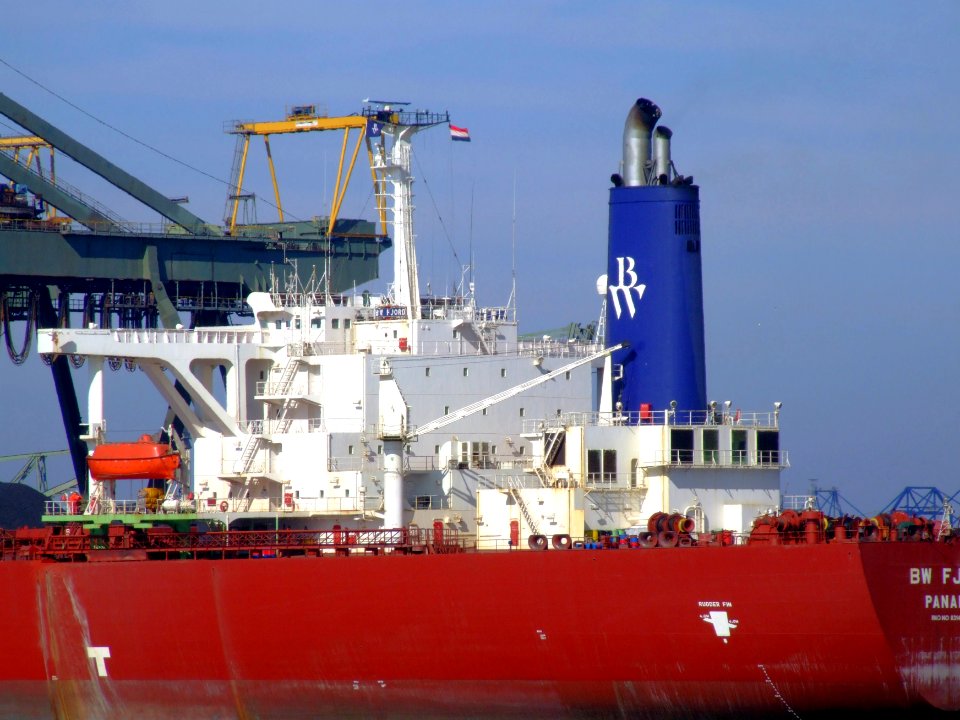 BW Fjord p1, Mississippi harbour, Port of Rotterdam, Holland 08-Apr-2007
