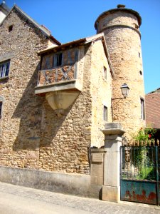 Buxy (Saône-et-Loire, Fr) demeure Saccazand, dernier Procureur du Roi