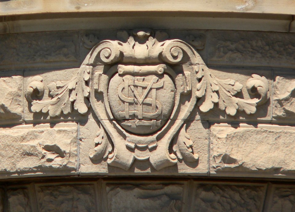 Burr Block (Lincoln, NE) SW corner detail 2