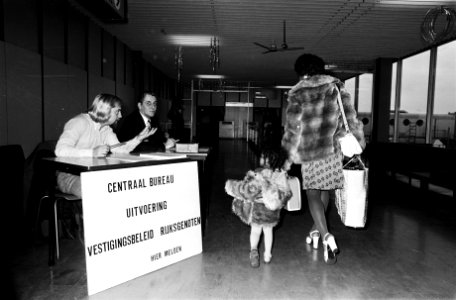 Buro Uitvoering Vestigingsbeleid Rijksgenoten van CRM, ingesteld op Schiphol tw, Bestanddeelnr 927-6771