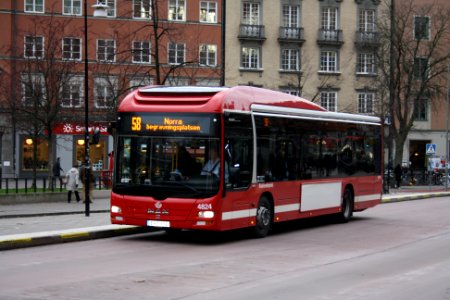 Buss till Norra Begravningsplatsen