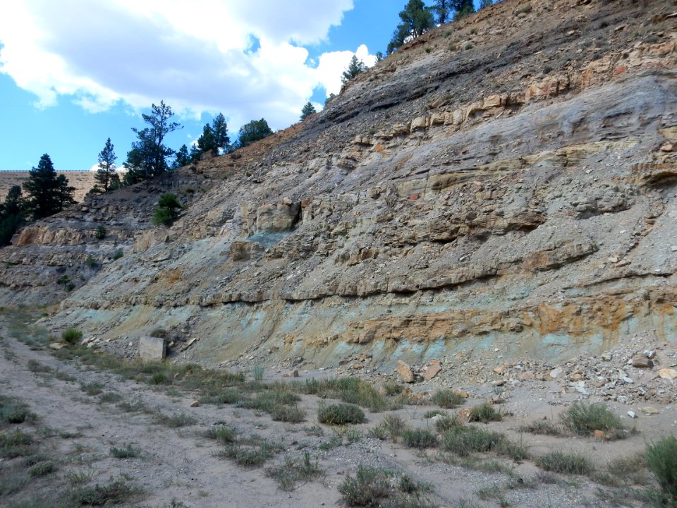 Burro canyon formation photo