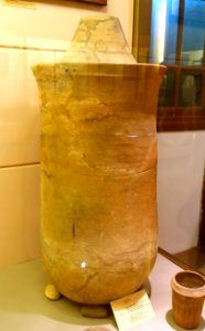 Burial jar, Sa Huynh culture, An Bang site, Quang Nam province, c. 2500-2000 years before present - National Museum of Vietnamese History - Hanoi, Vietnam - DSC05476