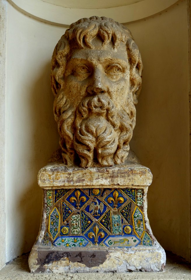 Bust - Villa d'Este - Tivoli, Italy - DSC04206