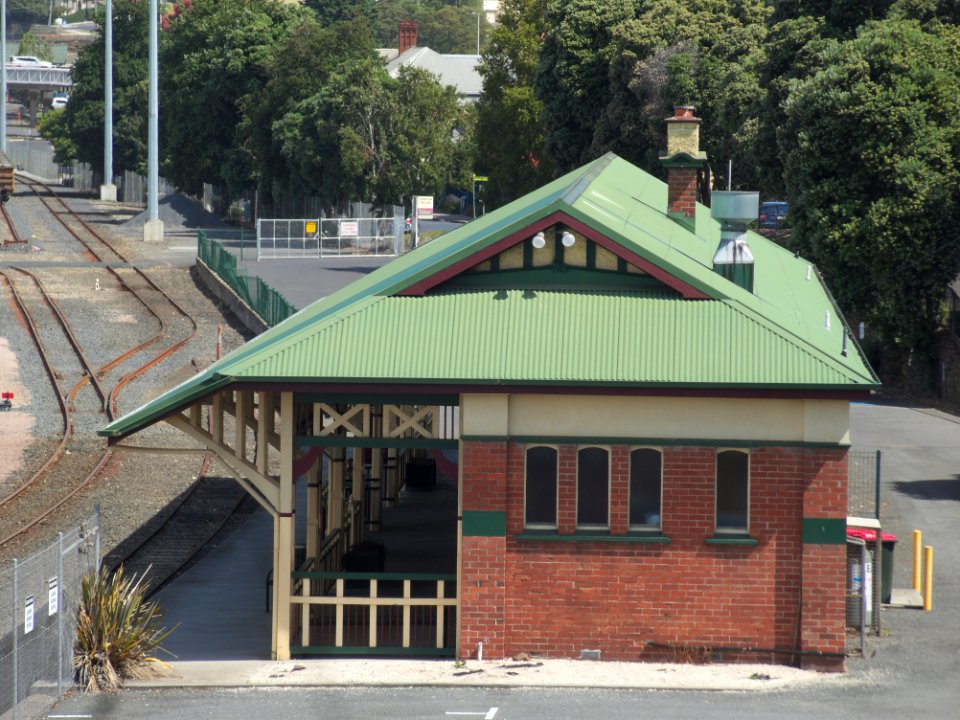Burnie railway station 20200209-002