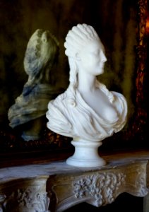 Bust, Reception Room - Vizcaya Museum and Gardens - Miami, Florida - DSC08319