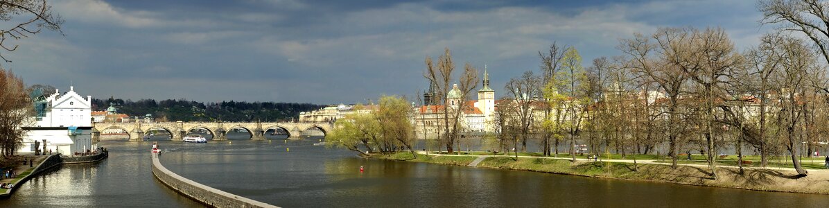 Green old town photo