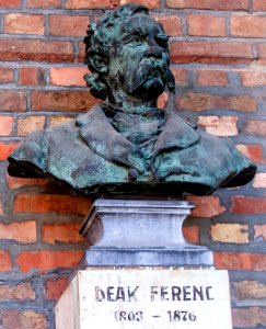 Bust of Ferenc Deák in the Szeged Pantheon