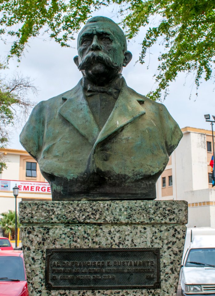 Bust of Dr. Francisco Bustamante