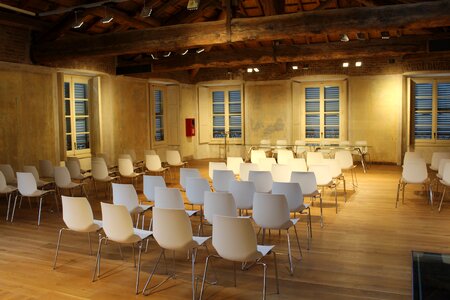 Conference room professional training workshop