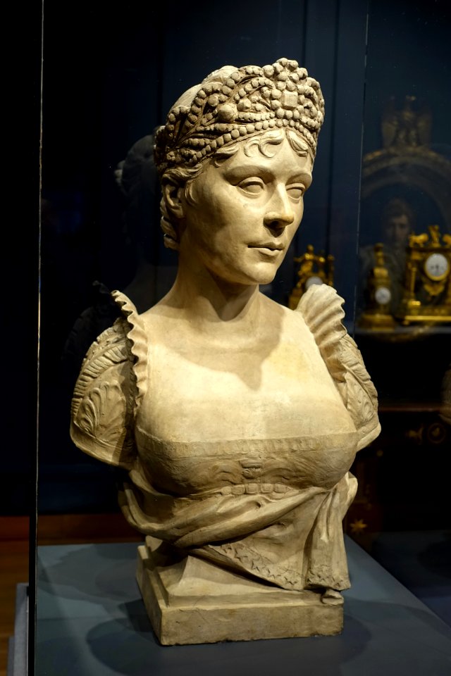 Bust of Empress Josephine by Joseph Chinard, c. 1805, terracotta - Montreal Museum of Fine Arts - Montreal, Canada - DSC08665