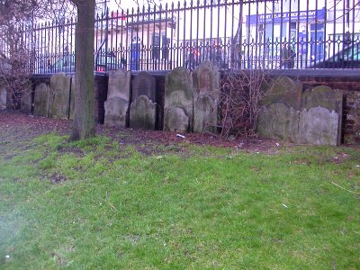 Burial Ground at former Hanover Chapel, Queen's Road, Brighton