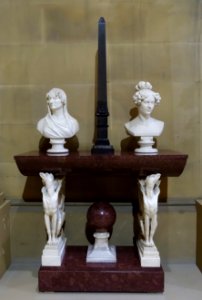 Busts - Sculpture Gallery, Chatsworth House - Derbyshire, England - DSC03487