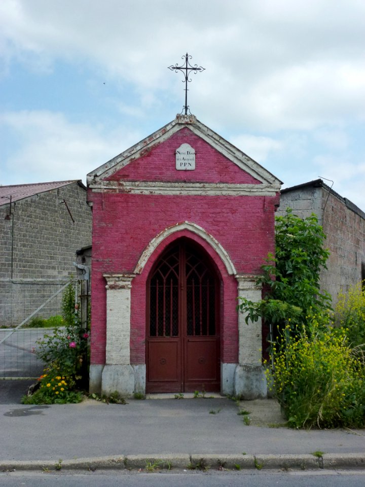 Busnes (Pas-de-Calais) oratoire Notre-Dame-des-Ardents à Busnes