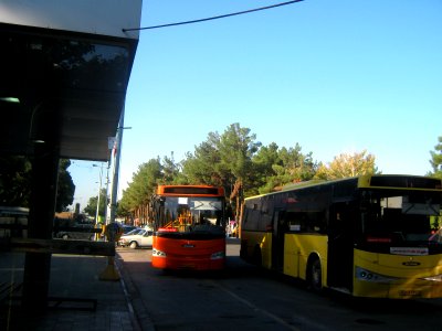 Buss and Bus stop - Khayyam - Nishapur 6 photo