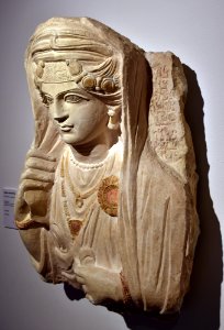 Buste funéraire Bat'â Palmyre Musée de Grenoble 04082017 3