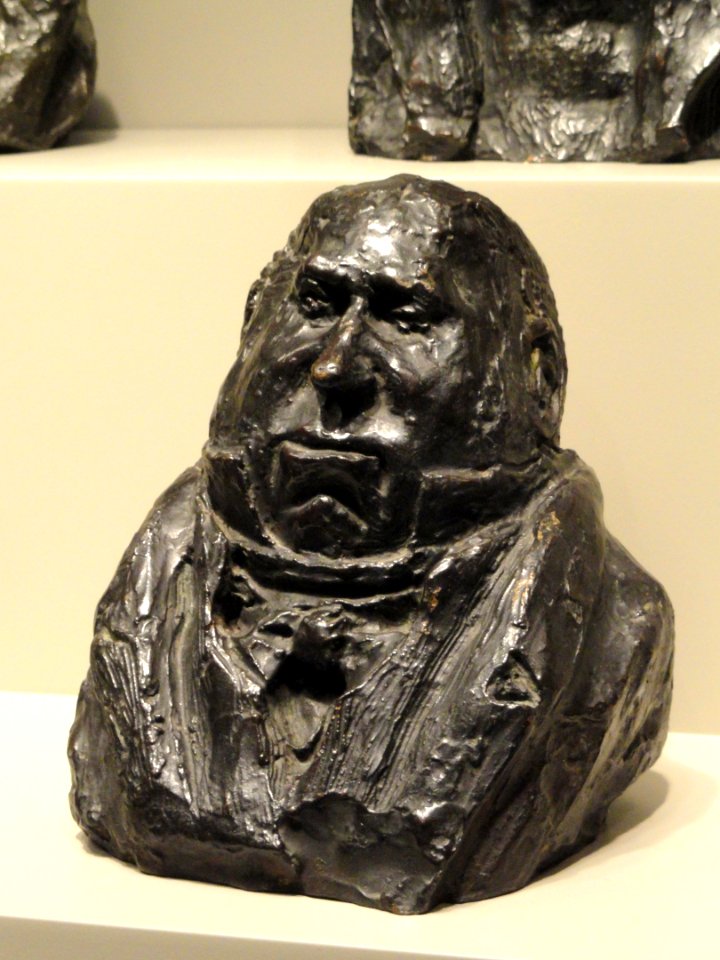 Bust by Honore-Victorin Daumier - Art Institute of Chicago - DSC09606