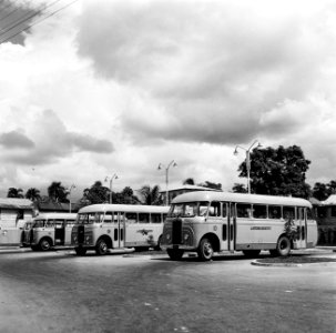 Busstation in Paramaribo, Bestanddeelnr 252-5267
