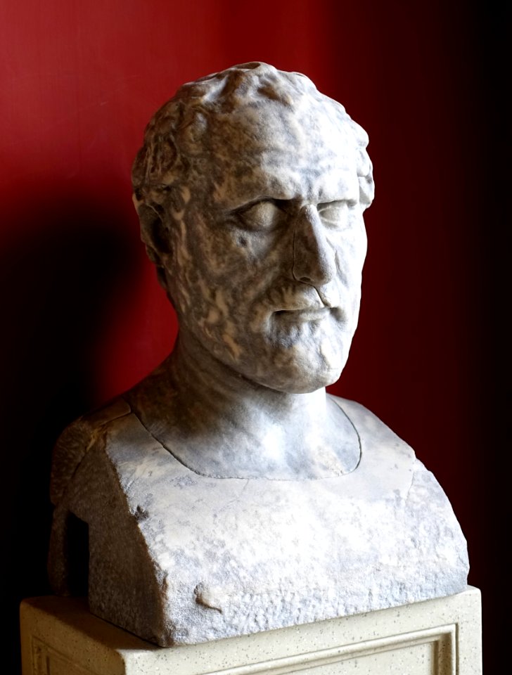 Bust, marble - Shugborough Hall - Staffordshire, England - DSC00057