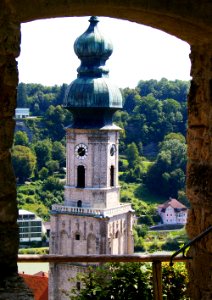 Burghausen St.Jakob von der Burg aus