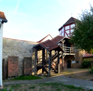 Burg-Gräfenrode, Oberburg,Turm (1)