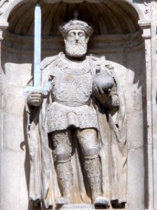 Burgos - Arco de Santa Maria - Carolo V Rom.=Carlos I 03
