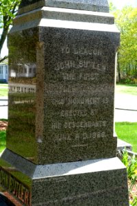 Butler Monument detail, 2 of 3 - Pelham, MA - DSC06607