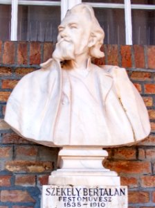 Bust of Bertalan Székely in the Szeged Pantheon