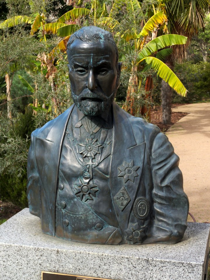 Bust of Ferdinand von Müller 20180726-022