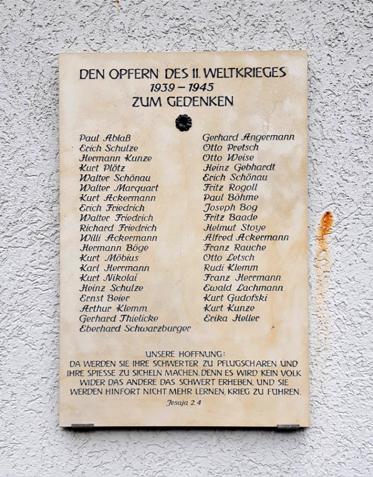 Burgliebenau Kirchhof Gefallene 2.WK