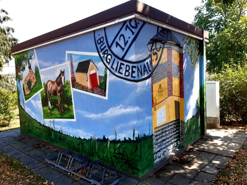 Burgliebenau Wandbild