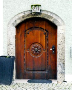 Burghausen, Mautnerstr 271, Haustüre, 1