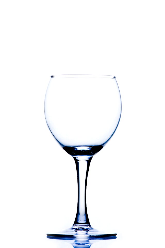 Clear tableware glass