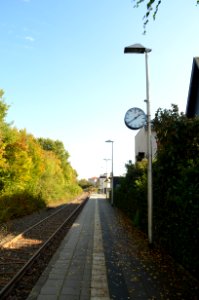 Burgholzhausen, Bahnhof, Gleis