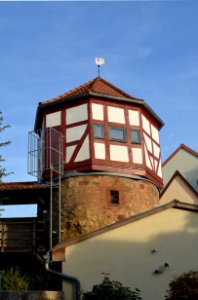 Burg-Gräfenrode, Oberburg,Turm