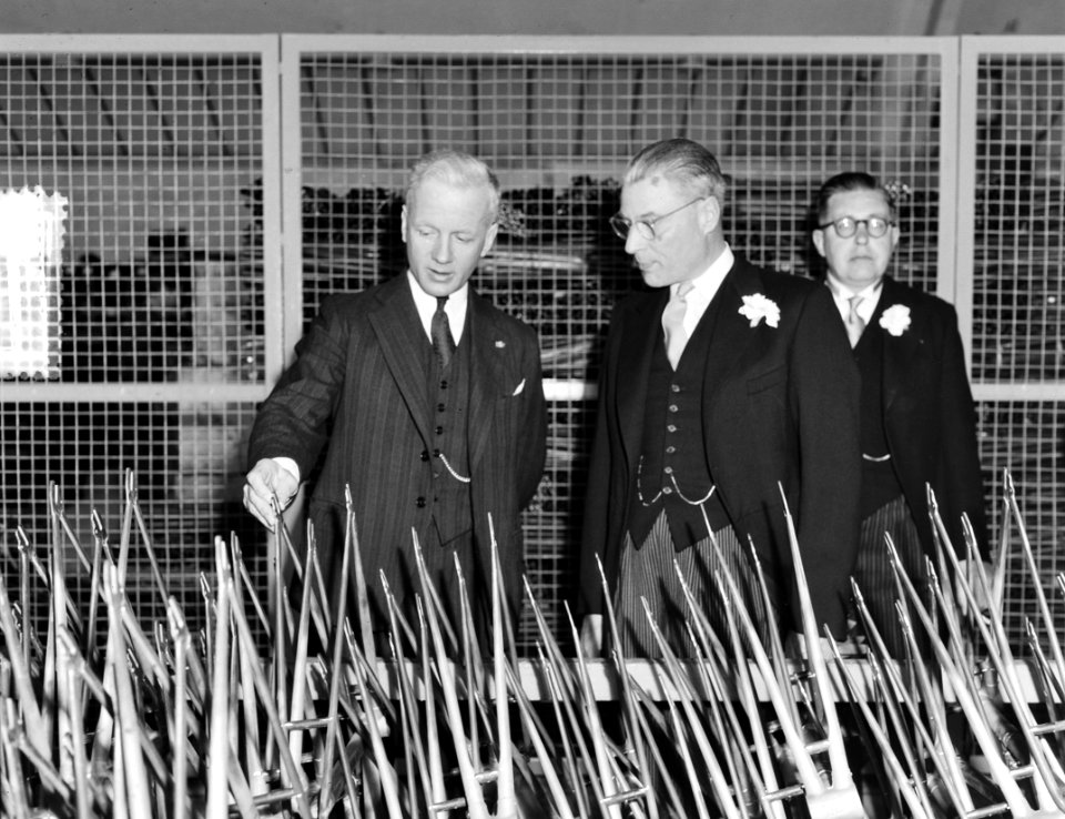 Burgemeester d'Ailly opent nieuwe Simplexfabriek te Amsterdam, Bestanddeelnr 905-0578